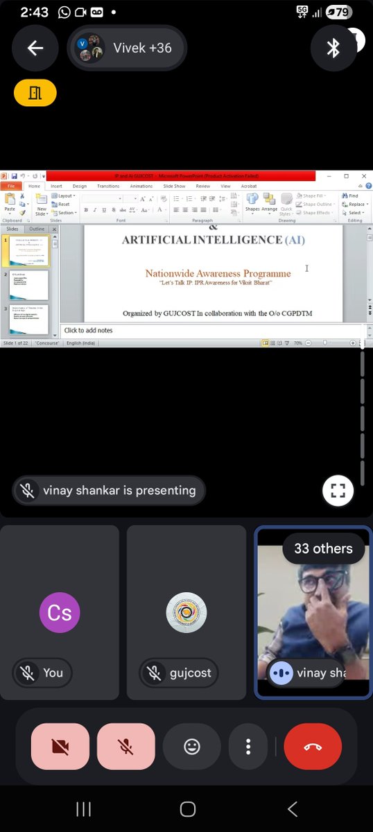 IpLabMorbi's tweet photo. Let's talk IP Focuses on emerging IP issues, challenges, and opportunities.
Topic for Session: IP &amp; AI 
IP law must act as a bridge to the future of AI, not a barrier to its potential. It is time to rewrite the rules of innovation.@InfoGujcost @picgujcost @cscmorbi https://t.co/xudWZQjvoZ