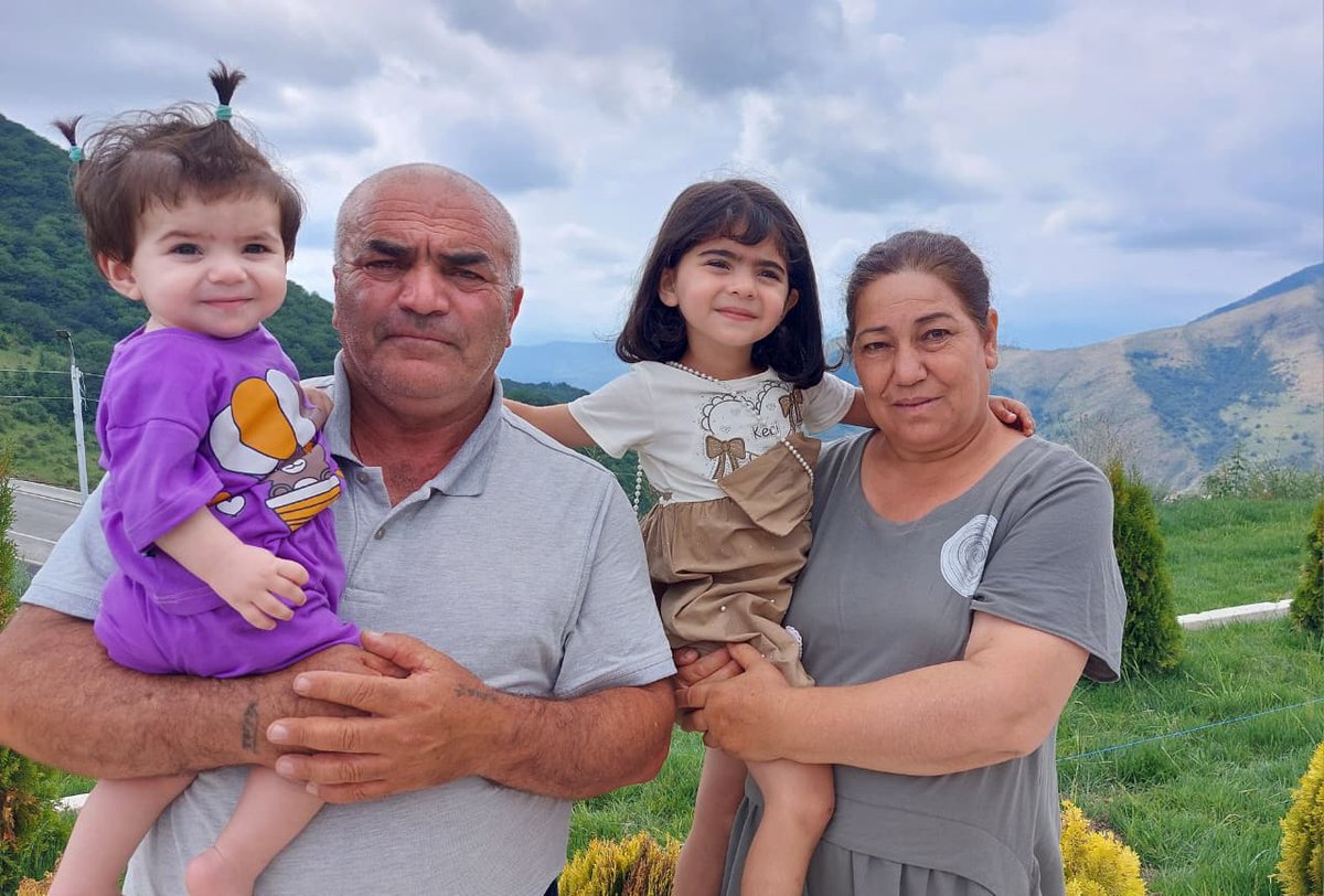 idpgovaz's tweet photo. #GreatReturn: New residents arrived in the village of Kichik Galadarasi in #Shusha district
ℹ️ This phase of the resettlement process, apartment keys were presented to 15 families comprising 51 people who have been resettled in the village. 🔑
�� Web: https://t.co/CKLa3d9TUv https://t.co/VCB89rcmVd