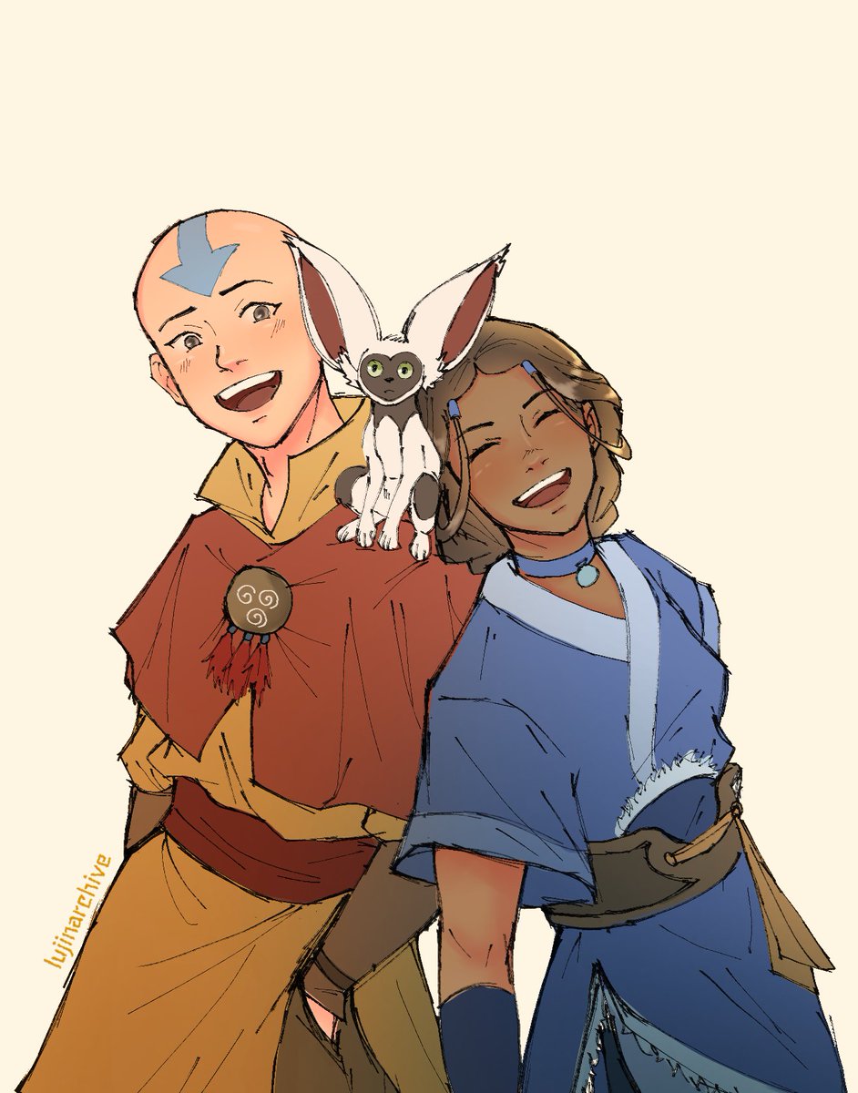 lujinarchive's tweet photo. In honor of the trailer release! #atla https://t.co/gao7M4qGSe