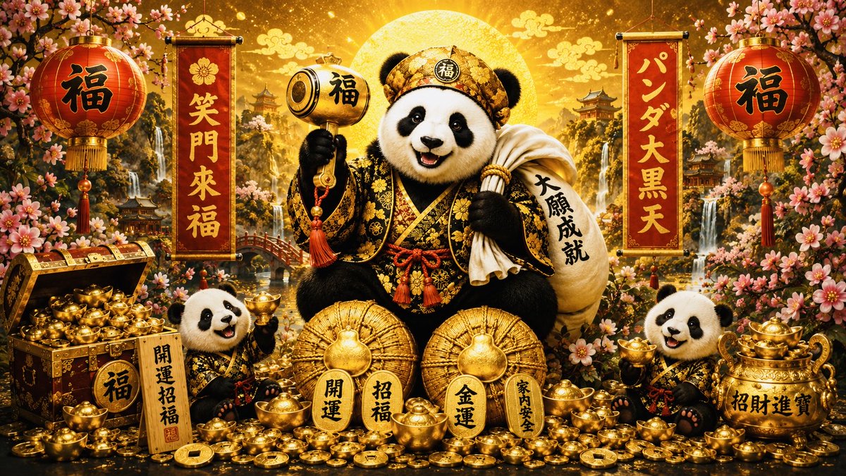 お礼参りしてあげて下さい🐼