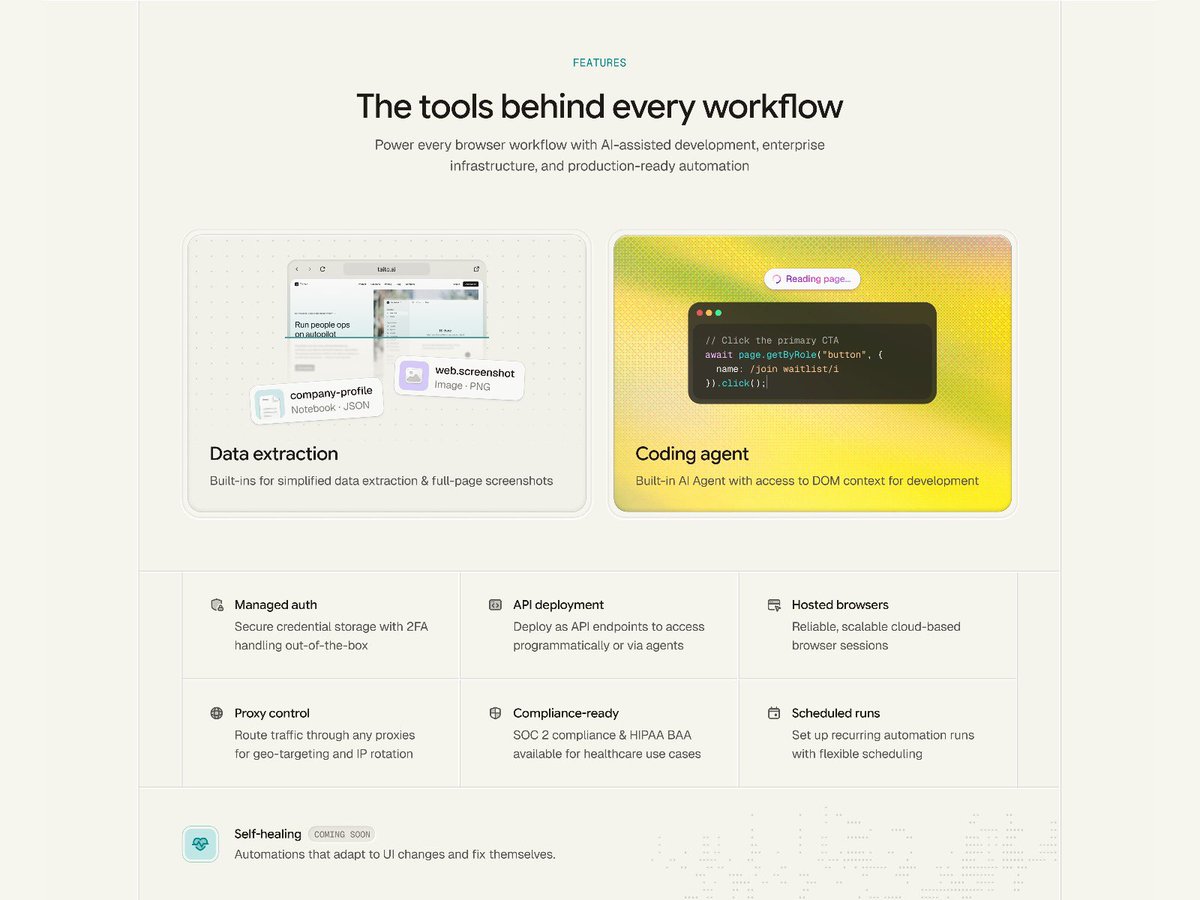 MorvaLabs's tweet photo. BrowserBook — Workflow Toolkit https://t.co/xWCkj5lP0s