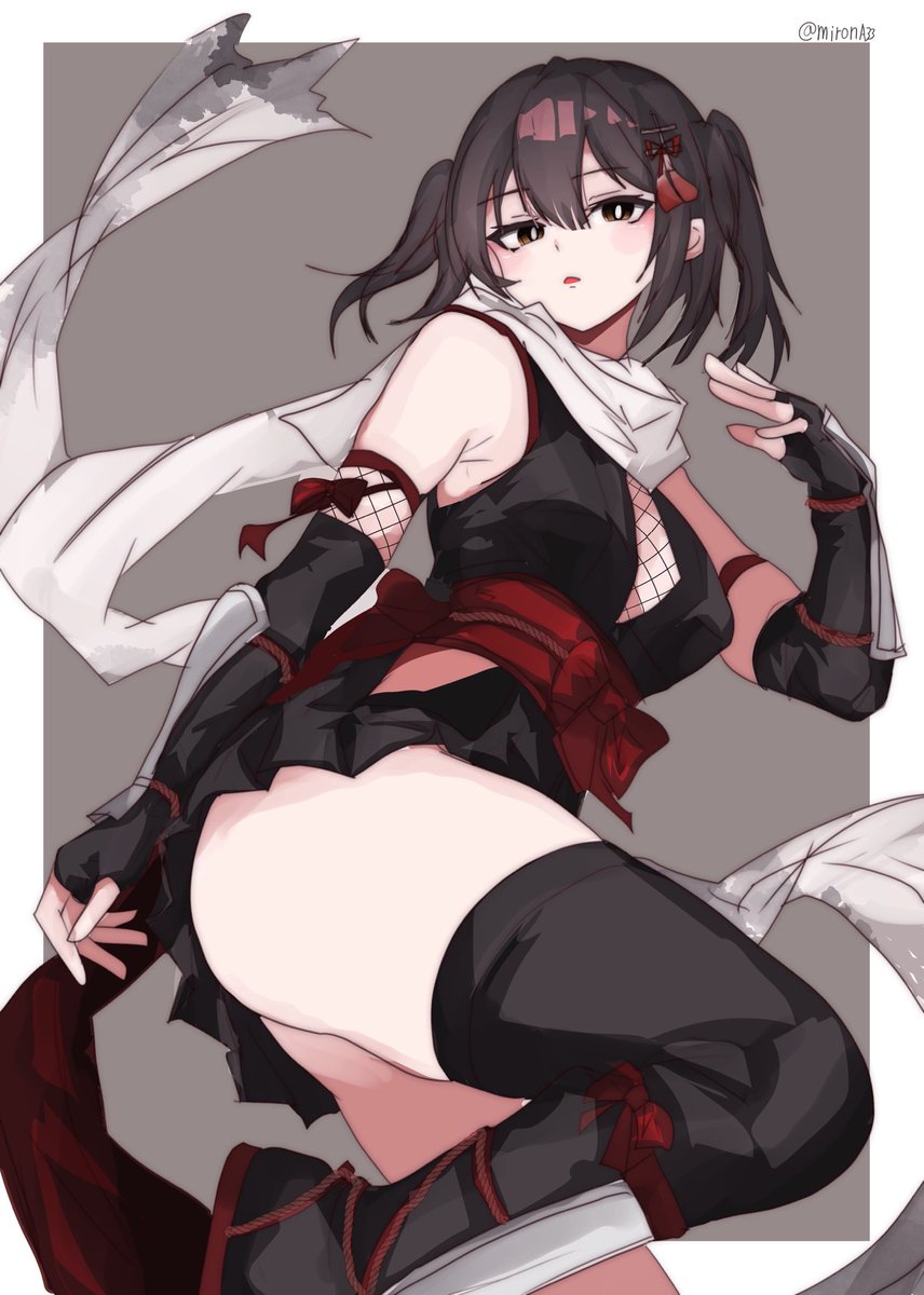 MironA33's tweet photo. これが本当の夜戦ニンジャ https://t.co/EiesCm30nW