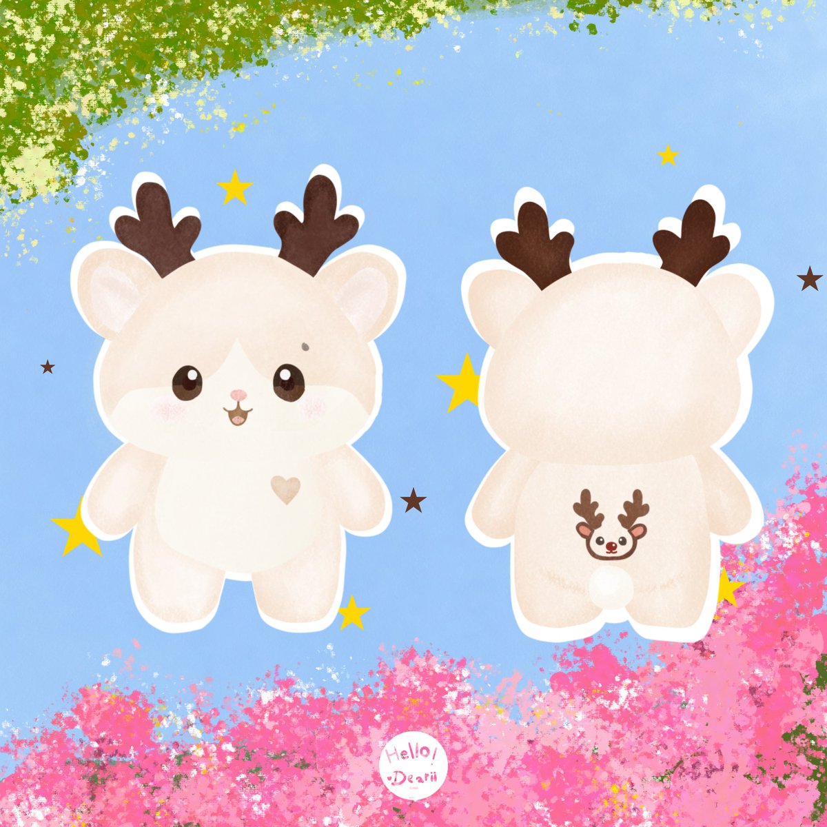 hello_dearii's tweet photo. Hello! I'm Dearii. 🦌🐹🤎
Here I am, front and back! ✨

#HelloDearii #Dearii #디어리
#EVAN #HEESEUNG https://t.co/KqJkVxmVLA