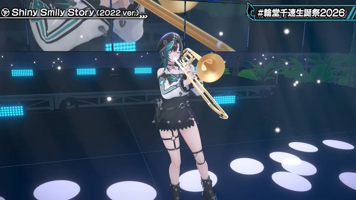 Senka_Ga81's tweet photo. トロンボーンめっちゃ上手くなってておじさん感動しちゃったよ…
#輪堂千速生誕祭2026 https://t.co/VsOELvxr4Q