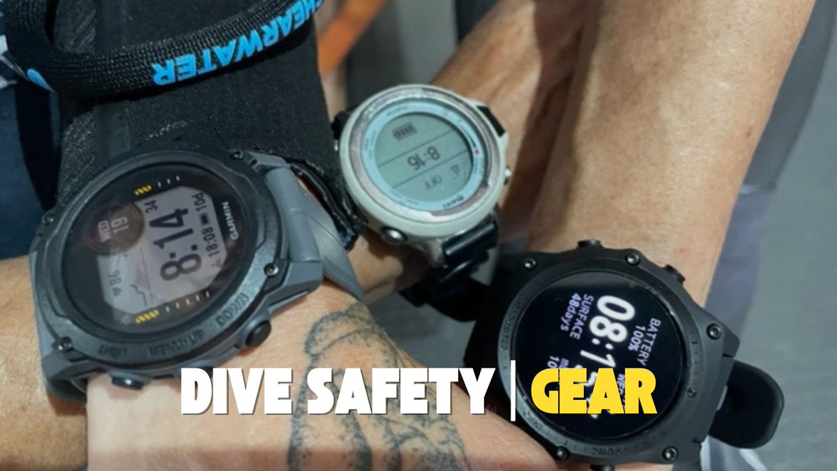 DiveSafety's tweet photo. Your dive computer is only as safe as the settings you choose.
Before you splash:
• Own your profile
• Bring a device you know
• Watch the big five: NDL, depth, time, gas, ascent rate
Read more https://t.co/Ho49xXG0fk
What’s your pre-dive check? 
#DiveComputer https://t.co/XIrIjN9WV5