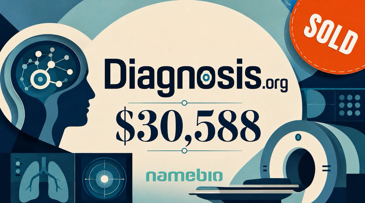 NameBio's tweet photo. Yesterday saw $975k in domain name sales, including:

$30,588 Diagnosis․org
$12,888 EthereumGo․com
$12,282 Trippa․com
$10,099 Dealership․ai
$9,999 OurAgency․com
$9,900 HeadsOrTails․com
$9,500 Charge․xyz
$9,250 FreedomAuto․com
$9,100 Jackdaw․com
$8,500 FundSolutions․com
$6,150 Higher․org
$5,700 Niro․ai
$5,500 ShareCV․com
$5,004 HealthyYield․com
$5,000 HomeBrain․com

📊 Full List: https://t.co/iqCnljKaok
Repeat sales + charts in reply 👇