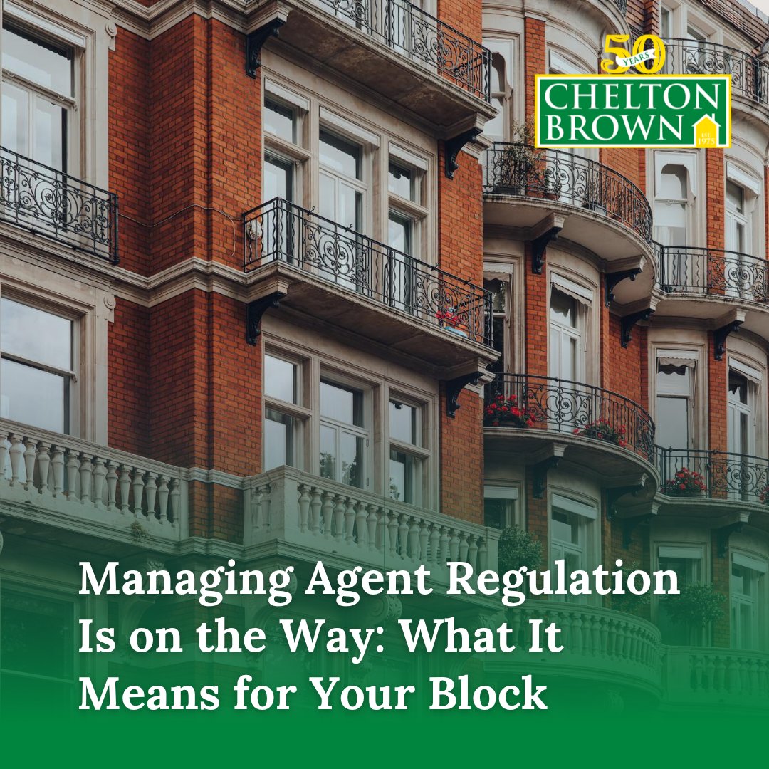 CheltonBrownLtd's tweet photo. Now, anyone can call themselves a managing agent, with no qualification, licence or minimum standard. That is set to change, bringing welcome news for leaseholders and directors. Read more here: https://t.co/r57ccVWCX6

#BlockManagement #Leasehold #LeaseholdReform #ManagingAgent https://t.co/7V5pZZOZsZ