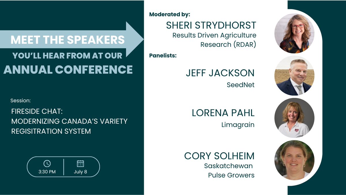 RDARAlberta's tweet photo. RDAR is proud to be part of this year’s Seeds Canada Annual Conference, where Dr. Sheri Strydhorst will moderate a fireside chat on modernizing Canada's variety registration system.

#SeedsCanada2026 #CdnAg https://t.co/FlFO8IAfrX