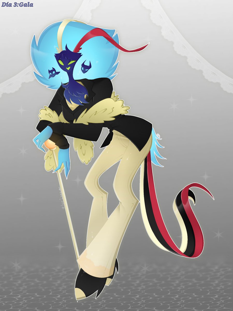 LuzDragon_'s tweet photo. •Día 3:Gala

•Se suponía que tenía que subirlo antes pero...meh

#OzFashionweek26 #Helluvaboss #Helluvabossfanart #fanart #art #ozzie #ozz #asmodeus https://t.co/CB8Fxav9eF