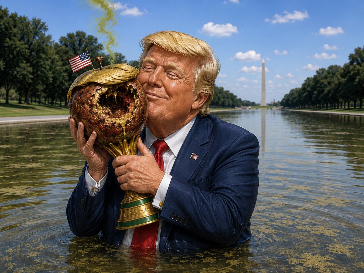 sirusudon18's tweet photo. @atrupar It's time to stop joking around. Let's impeach Trump and throw him in jail. He can't do anything and doesn't understand anything—not foreign policy, not domestic politics, not even soccer. All he knows how to do is make threats. https://t.co/XkPjGEbewT
