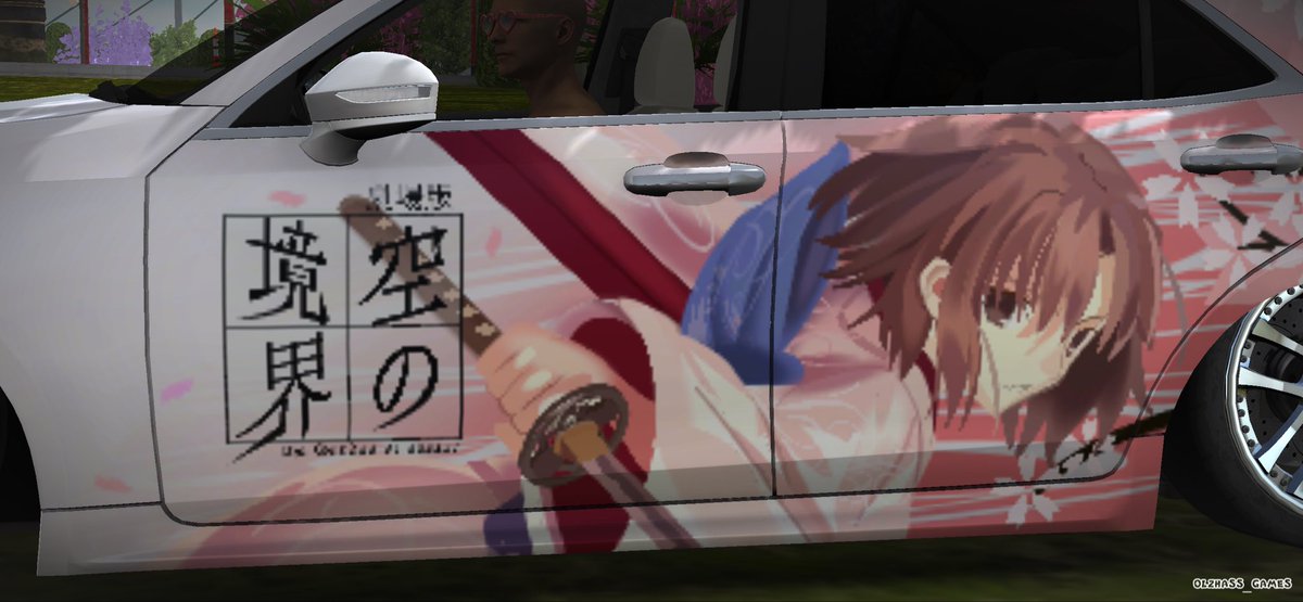 Potechi__106's tweet photo. 空の境界より
両儀式です
約5ヶ月ぶりに描きました‼️
 #Carparkingmultiplayer
 #カーパーキング痛車 https://t.co/jDiAlcQwUa