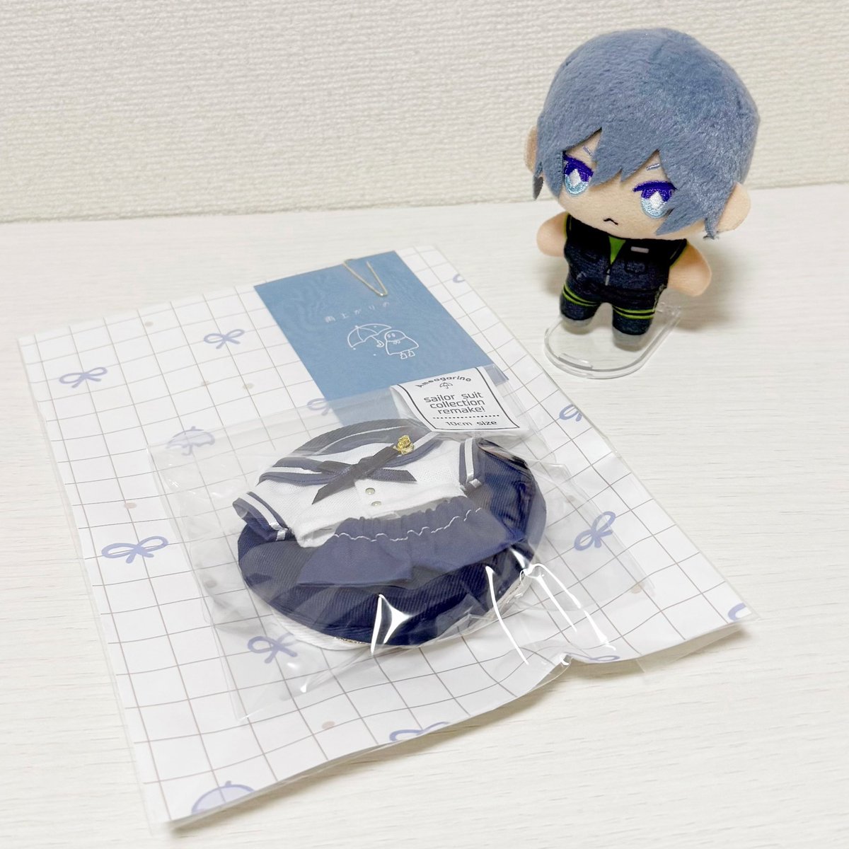 _rii176sv's tweet photo. 𓂃 𝘯𝘦𝘸 𝘪𝘵𝘦𝘮 𖤐˒˒
夏にぴったりなセーラーコレクションをお迎えしました⚓️🛳️ 着せやすくてどの角度から見ても可愛い🤍ˊ˗

かさ様￤@amenonui 
素敵な作品をありがとうございました𓈒𓏸 https://t.co/OlVkVvfMxk