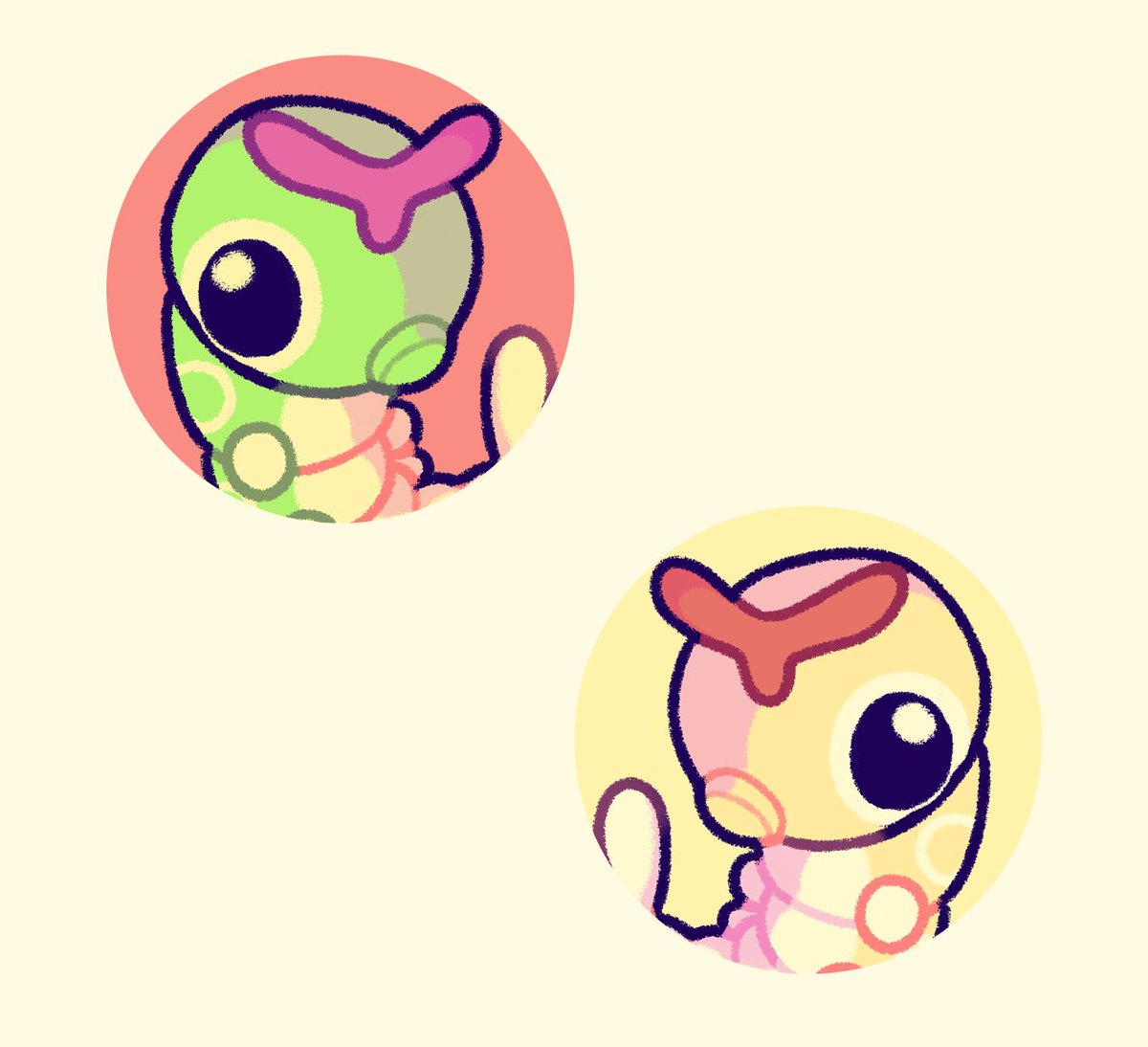 _binnybun_'s tweet photo. some matching pokemon pfp!! free to use 💕🐛#pokemon https://t.co/W6qY96Yzq5