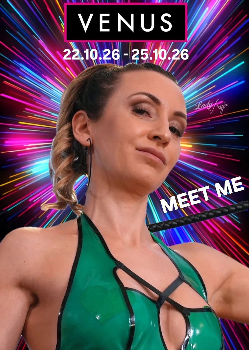 Eigentum_s's tweet photo. Die wunderschöne @herrin_ladyanja 👑 ist dieses Jahr vom 22.10.26 - 25.10.26 wieder live auf der Venus in Berlin! Also lasst euch diese große Chance nicht entgehen.
#venusberlin #venusfestival #venusberlin2026 #venusfestival2026 #kinkyarea #herrin #domina #dominant #ladyanja #LAddicted