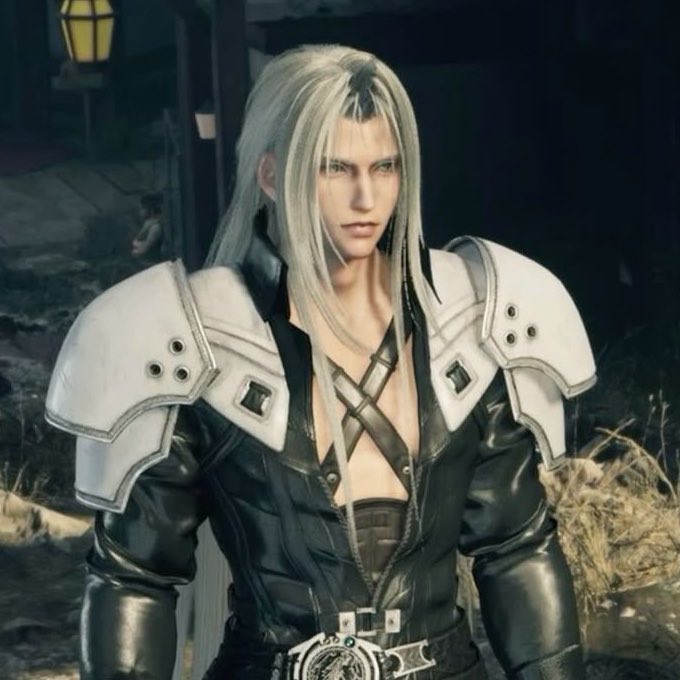 cementbank's tweet photo. I love that these two white haired weirdos both have equally unique and beautiful shoulder pauldrons (?) https://t.co/p75hs6xIu8