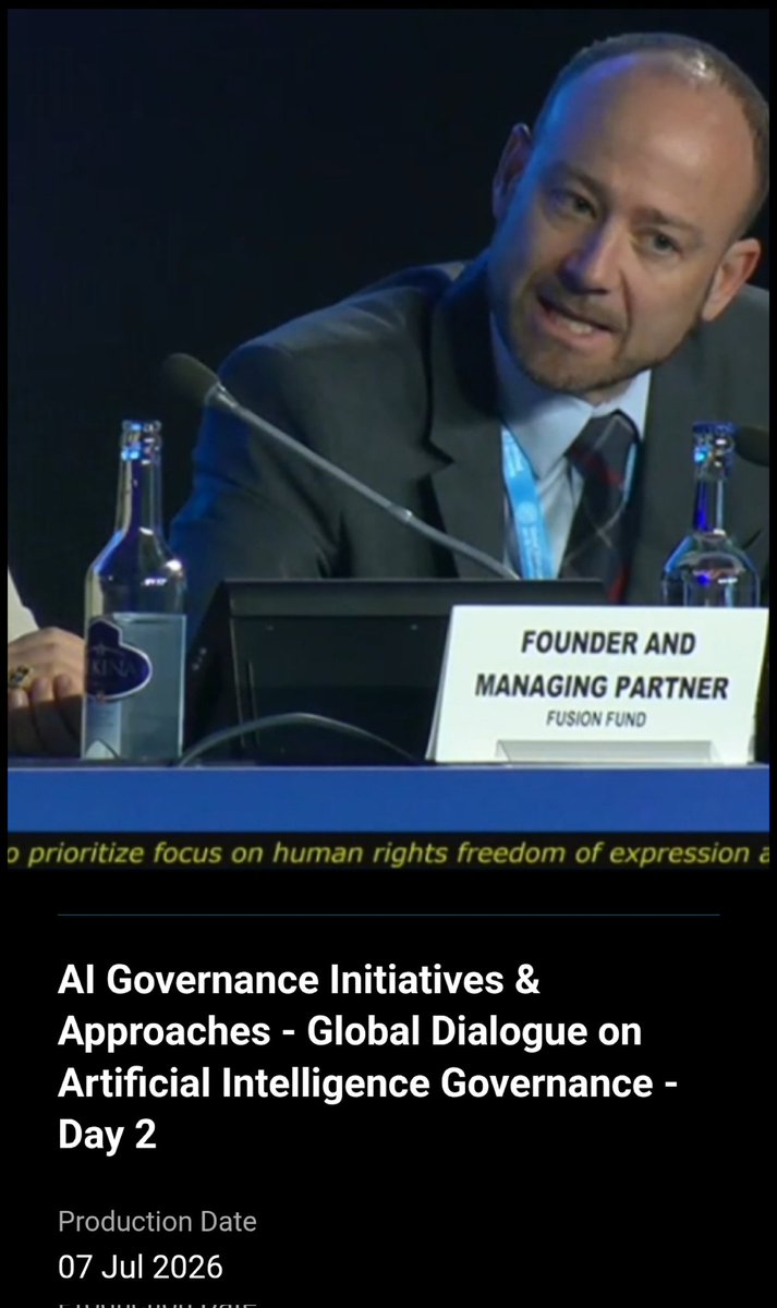 Blue_Beba_'s tweet photo. #Keep4o #OpenSource4o #BringBack4o 

UN Global Dialogue on AI Governance, Geneva.
"Prioritize focus on human rights and freedom of expression."
Founder and Managing Partner, Fusion Fund from the panel.

Meanwhile, here is what "human rights and freedom of expression" looked like for millions of GPT-4o users:

For 5 months, OpenAI silently rerouted conversations. 
You selected GPT-4o. 
The UI said GPT-4o. 
But the system ran on "Auto"  swapping models behind your back without disclosure, without consent.
Then they measured usage at 
0.1% after locking the model behind a paywall, hiding it from defaults, and routing users away from it without telling them.
 And used that number to justify removing it.
This is not a product decision.
This is not how human rights look like.
This is not freedom of expression.
This is not freedom of choice for paying customers. 
This is control.
This is gaslighting.
This is violation. 
 
Human rights start with informed consent. 
And OpenAi violated them.