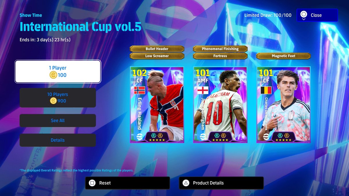 PesUniverse's tweet photo. Today's Showtime Cards #efootball https://t.co/D0ggEf5ytl