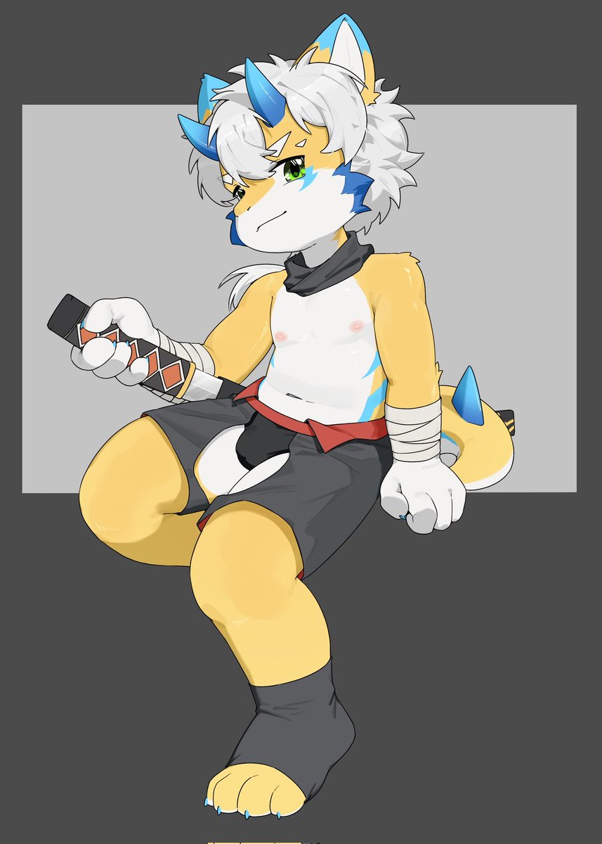jia_furry's tweet photo. 画自己 https://t.co/Zo4ypyQ3Mb