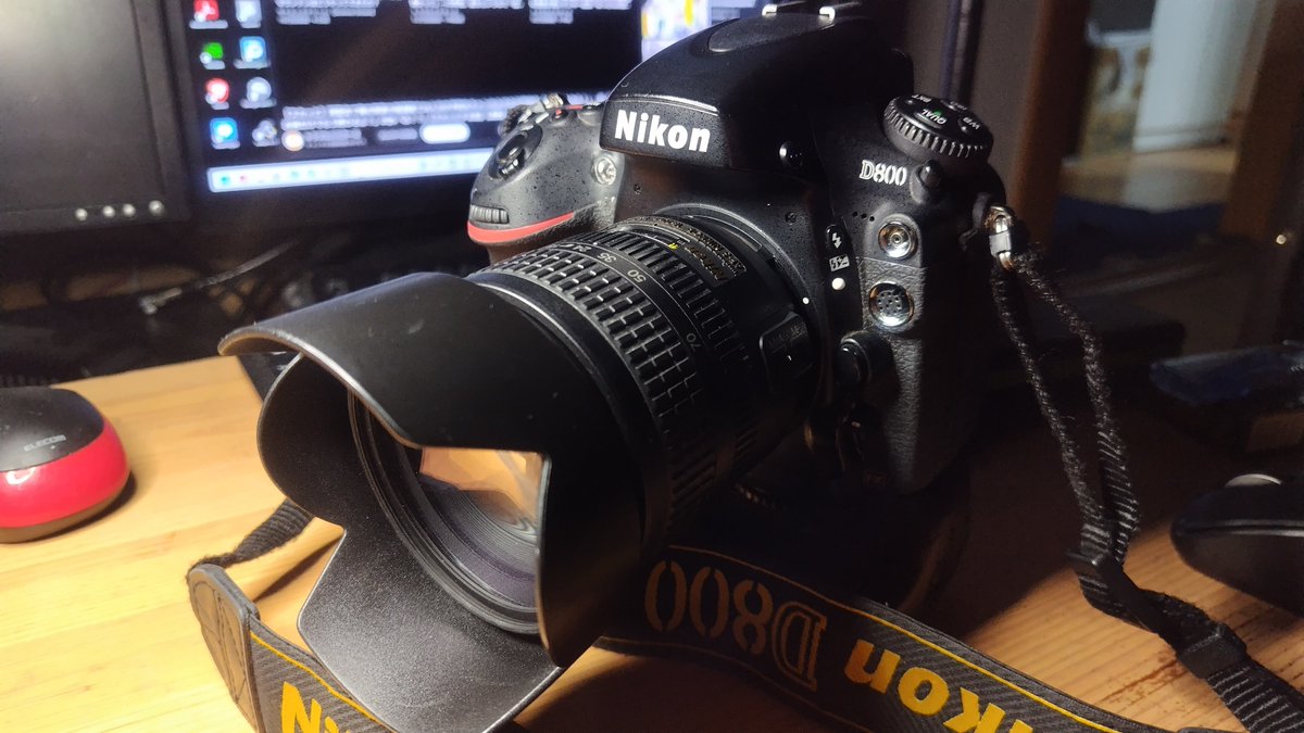 Nikon機が増えました。 D800。 これまでのがD7000でイメージセンサーは