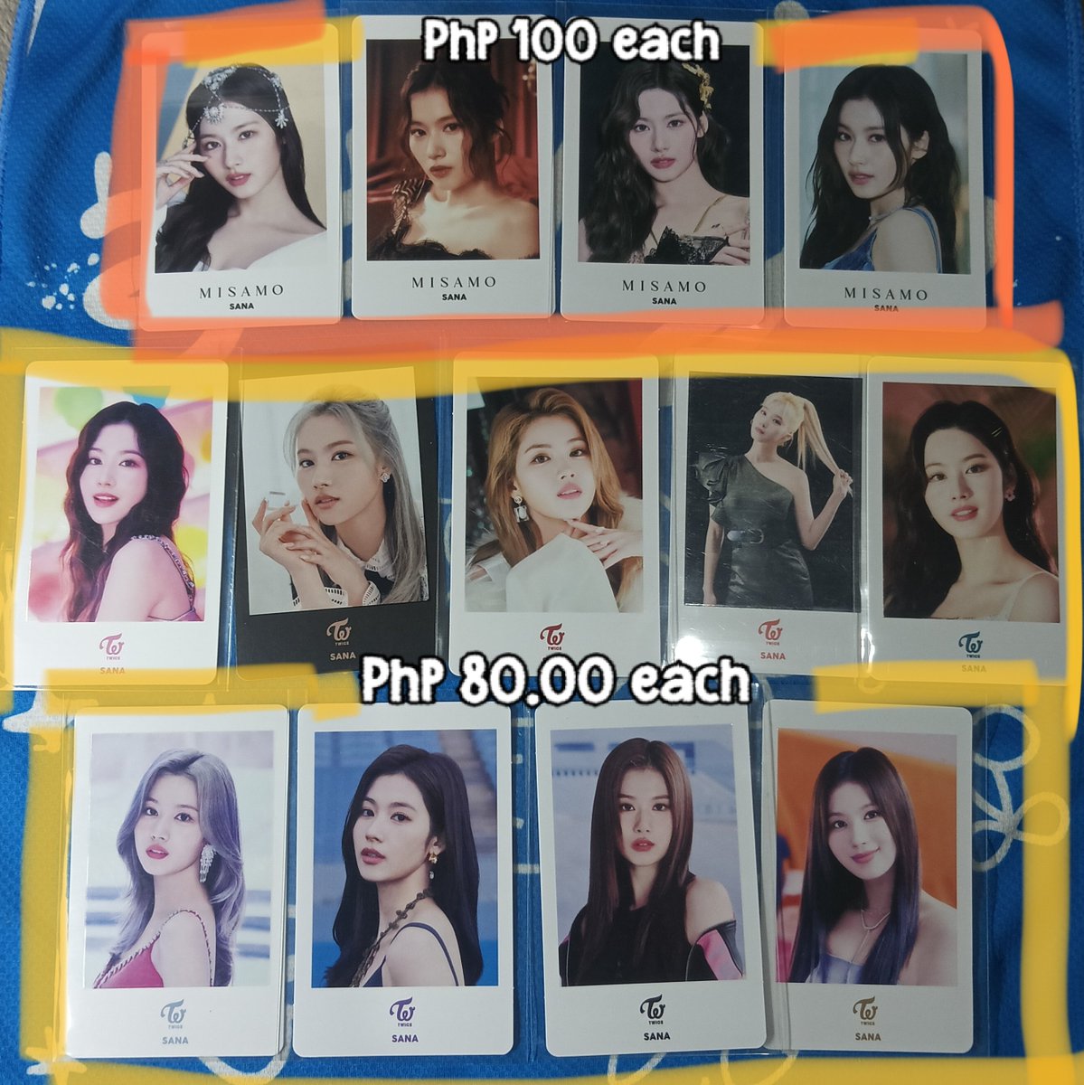 KMochiPop's tweet photo. WTS LFB TWICE SANA POLA PCS

DOP: CAN DO DOP BUT PREFERABLY PAYO

DM IF INTERESTED. THANK YOU. https://t.co/j0s0cyZRlm