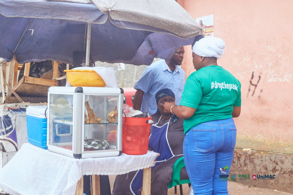 PACE_GHANA's tweet photo. This project reflects our belief that meaningful social change begins with awareness, dialogue, and collective action. Every conversation brings us one step closer to a cleaner, healthier Ghana.
Together, let's #DropThePack.
#EmbraceTheBan #UNiMAC https://t.co/Nagzr0n4bK