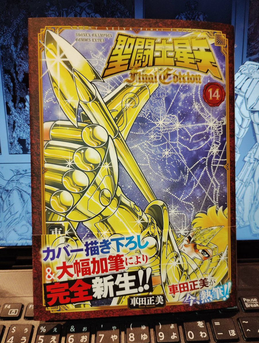 ayapecu's tweet photo. さぁ、ハーデス編突入です。もうすぐFINALEDITIONも完結かー。#聖闘士星矢　#saintseiya　#FINALEDITION https://t.co/vLV5DnvdPT