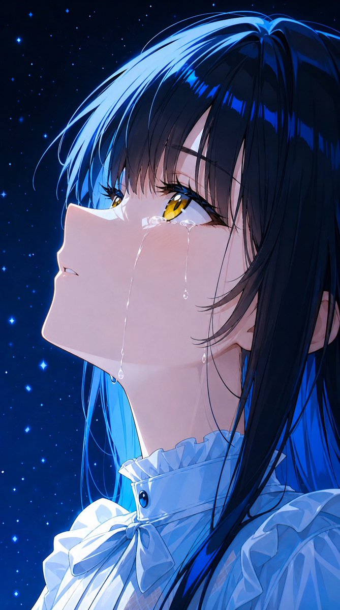 wildarms_ff2's tweet photo. 皆様、おはこんばんちはです☀
本日もお仕事頑張りましょう！

今日は何の日：泣く日
朝の投稿画像：涙を流す夏目さん

日付は「な（7）く（9）」（泣く）と読む語呂合わせから。
泣くことで喜怒哀楽の感情表現の豊かさについて考える日。

本日もよろしくお願いします m(_ _)m
#AIイラスト https://t.co/ZMet6REH1f