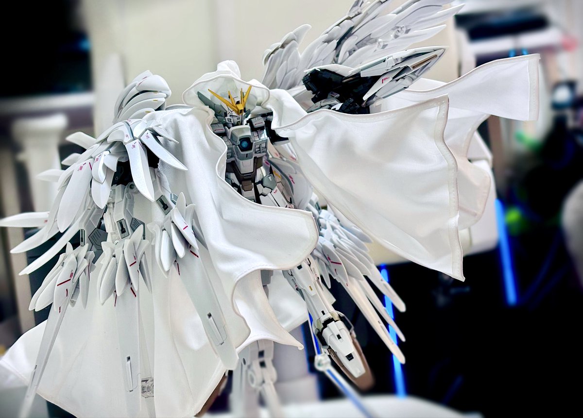 MagusyG's tweet photo. ウイングガンダムゼロ - クロークドカスタム https://t.co/dtWekfXU0E