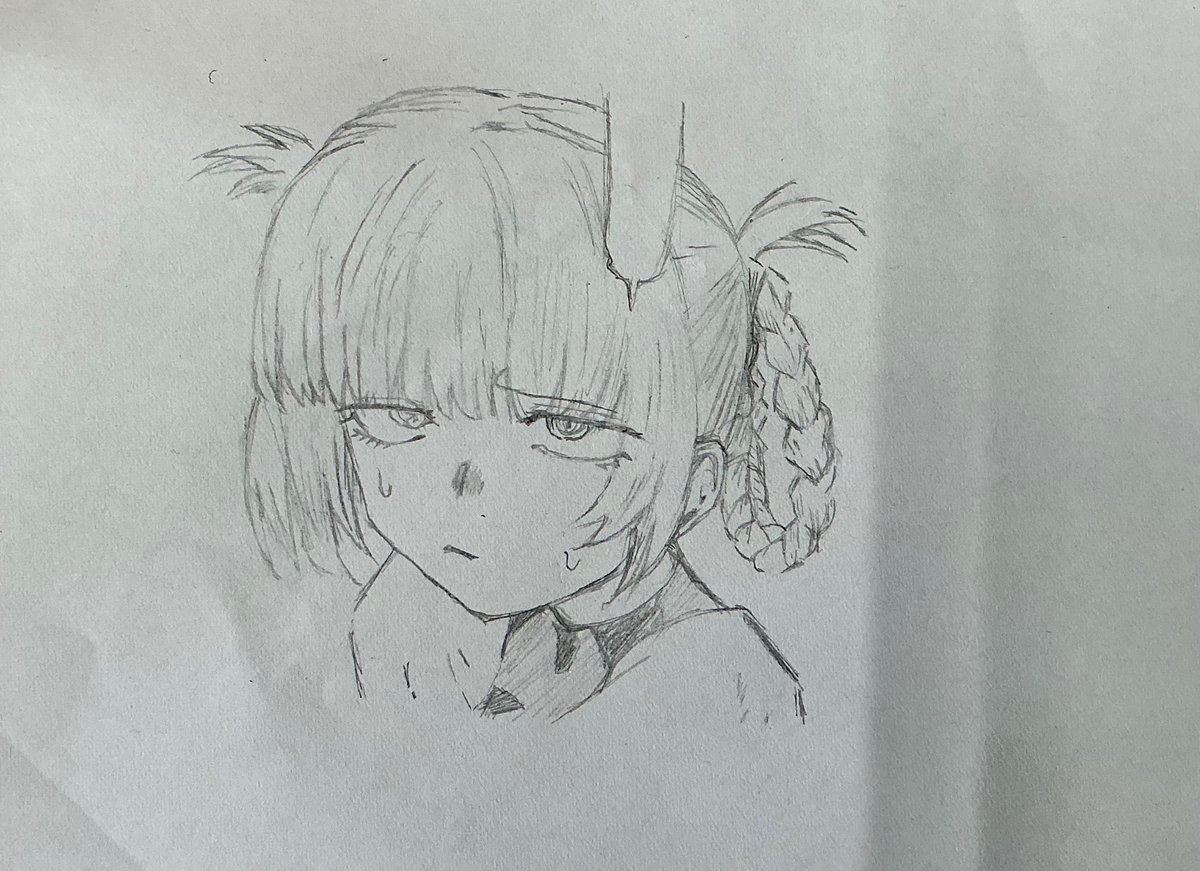 karai_chan123's tweet photo. 久しぶりの模写
#よふかしのうた　#七草ナズナ https://t.co/OZB5sUEgR8