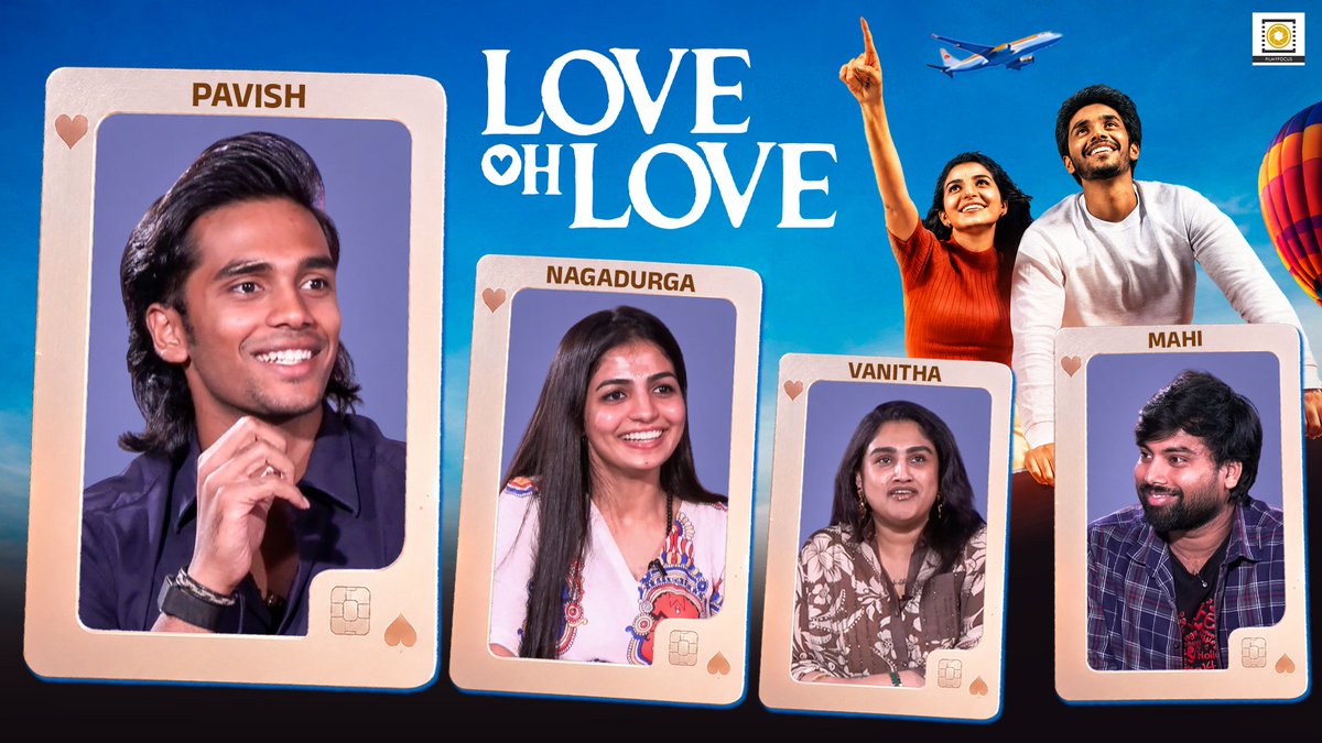 FilmyFocus's tweet photo. Watch #PavishNarayan, #NagaDurga, #VanithaVijaykumar and #Magesh In #FilmyFocus YouTube Channe

Full Interview: [https://t.co/aDTCQAYOLa]

#LoveOhLove #Dhanush #Sir https://t.co/PfhHQ3Mng2