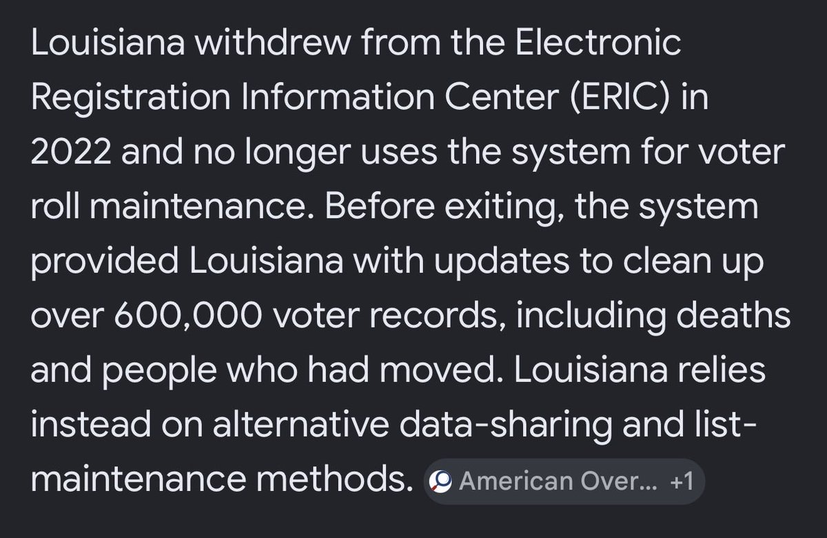 Bras_KL's tweet photo. @freedomstateus Louisiana already tried selling our personal information and managed this without public consent run by an NGO It was called ERIC https://t.co/nFl8DmBfQn