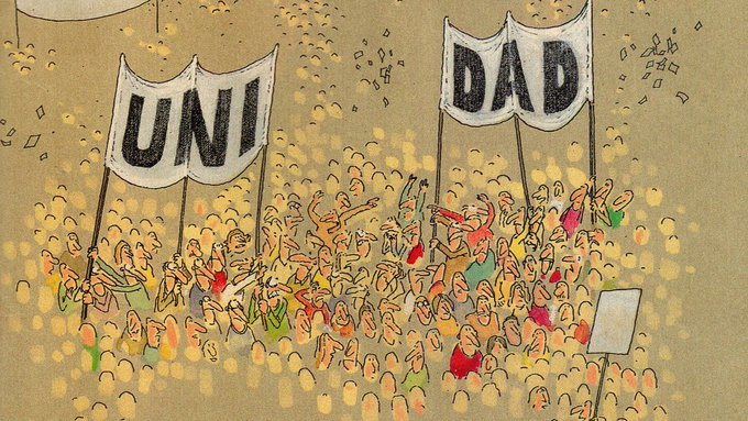 AHGArgentino's tweet photo. Por Caloi (1948-2012) https://t.co/lZUp8qAv8R