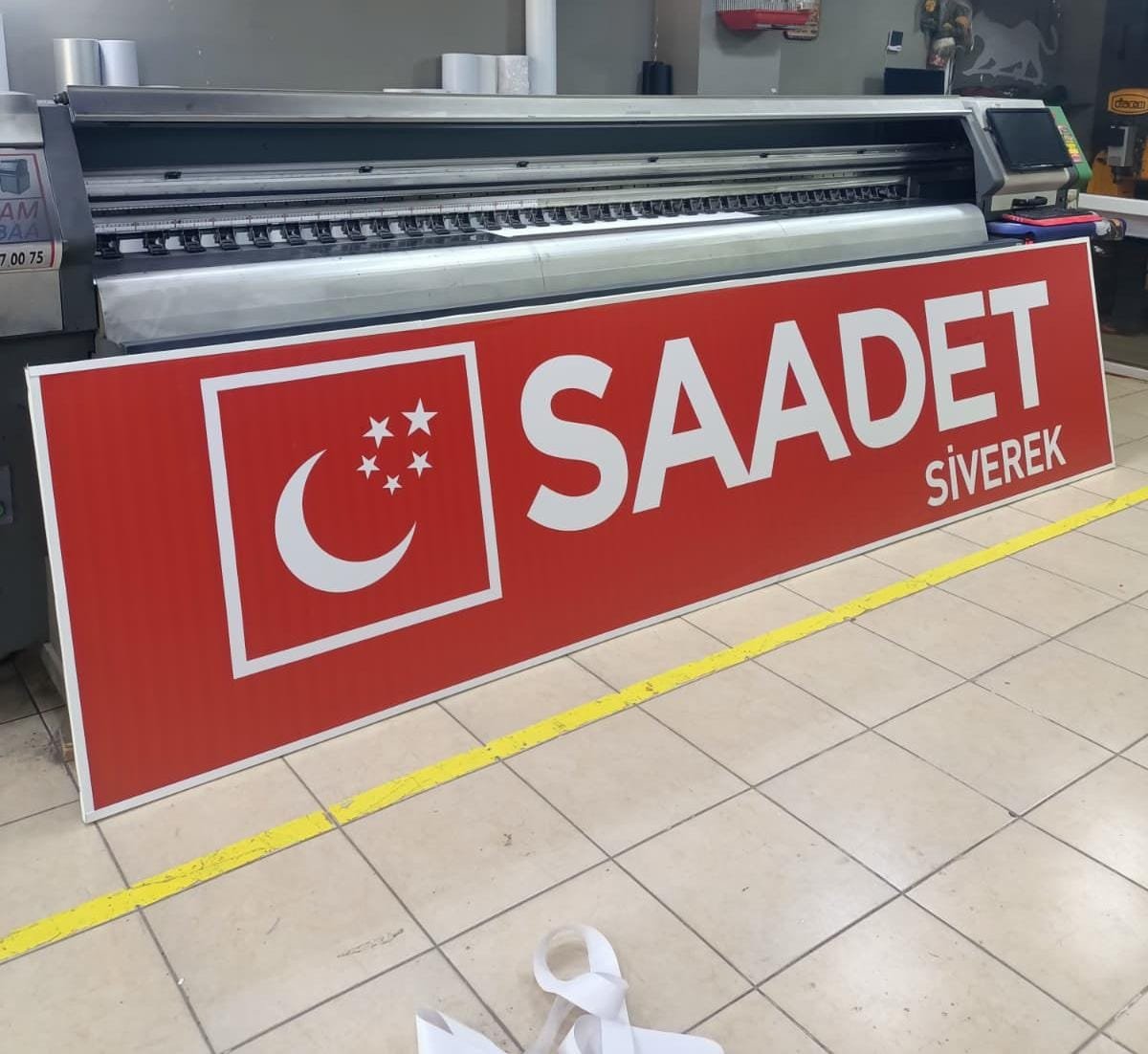 Saadetsiverek's tweet photo. Tabelamız hazır...
Siverek Saadet'e hazır, biz de çok yakında hazırız.
Hedefimiz; önce gönüllerde, sonra Türkiye'de iktidar olmaktır. https://t.co/kvuSUYpxHe