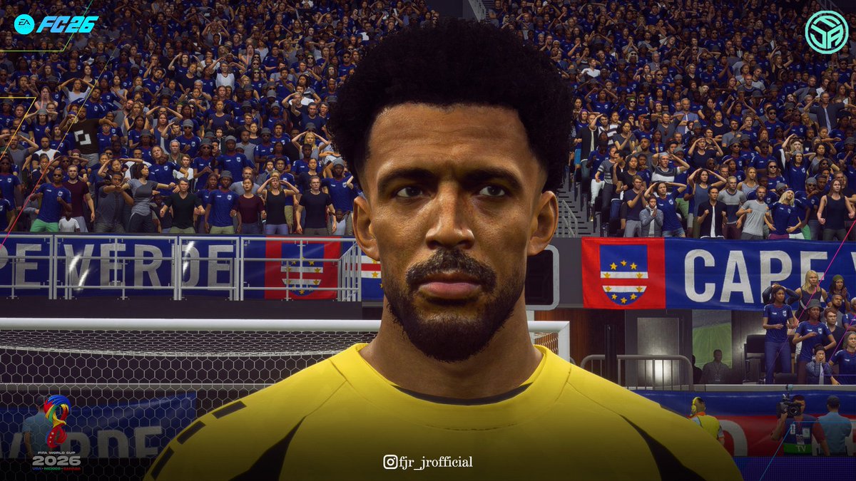 fjr_jrofficial's tweet photo. [FC 26] Vozinha - Cabo Verde NT

All mods are available at the link ⬇️
🖇️ https://t.co/EFpLJDyjsM

Become a member to get access all contents &amp; Discounted💰

#customhead
#Tattoos
#FC26 
#EAFC26
#FIFAWORLDCUP2026 
@EASPORTSFC 
@FIFAWorldCup https://t.co/oTBsAZdJdE