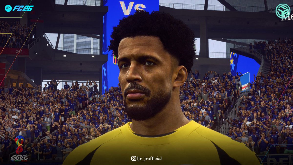 fjr_jrofficial's tweet photo. [FC 26] Vozinha - Cabo Verde NT

All mods are available at the link ⬇️
🖇️ https://t.co/EFpLJDyjsM

Become a member to get access all contents &amp; Discounted💰

#customhead
#Tattoos
#FC26 
#EAFC26
#FIFAWORLDCUP2026 
@EASPORTSFC 
@FIFAWorldCup https://t.co/oTBsAZdJdE