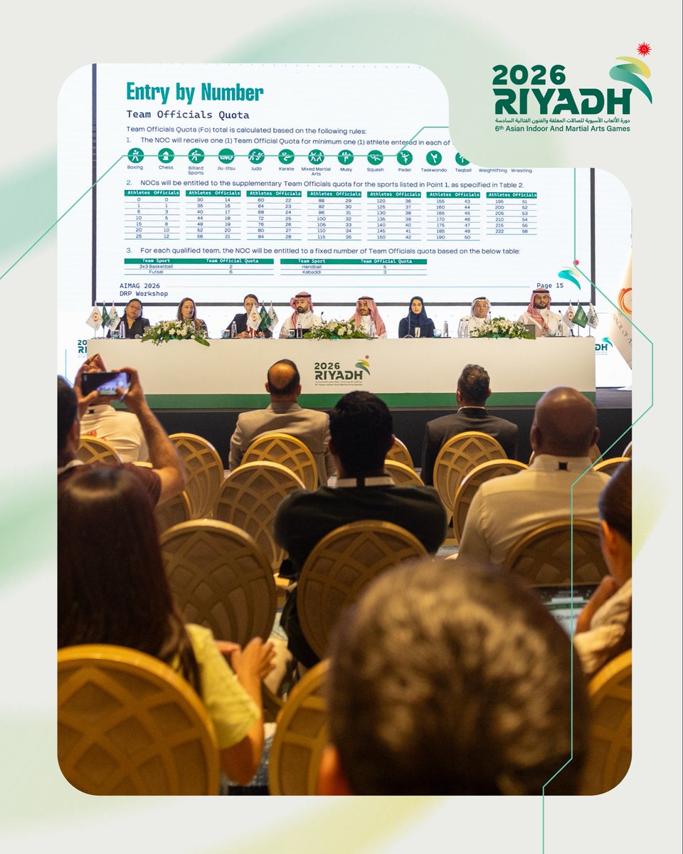 Riyadh 2026 - Asian Indoor & Martial Arts Games (@AIMAG2026) / Posts / X