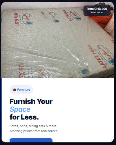 oxglow's tweet photo. Sleep better. Live better. Discover quality beds from trusted sellers across Ghana, only on Oxglow.

Tap the link in our bio and transform your bedroom into a place of comfort.

#Ghana #Oxglow #Bedroom https://t.co/1z3RDSz9aq