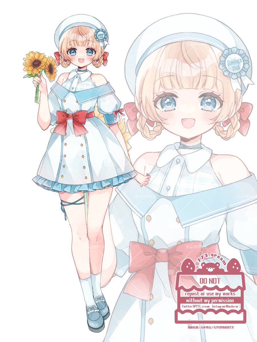 773_cream's tweet photo. マリン衣装(2026 Summer)でした🛟 https://t.co/snrgY8p4Ww