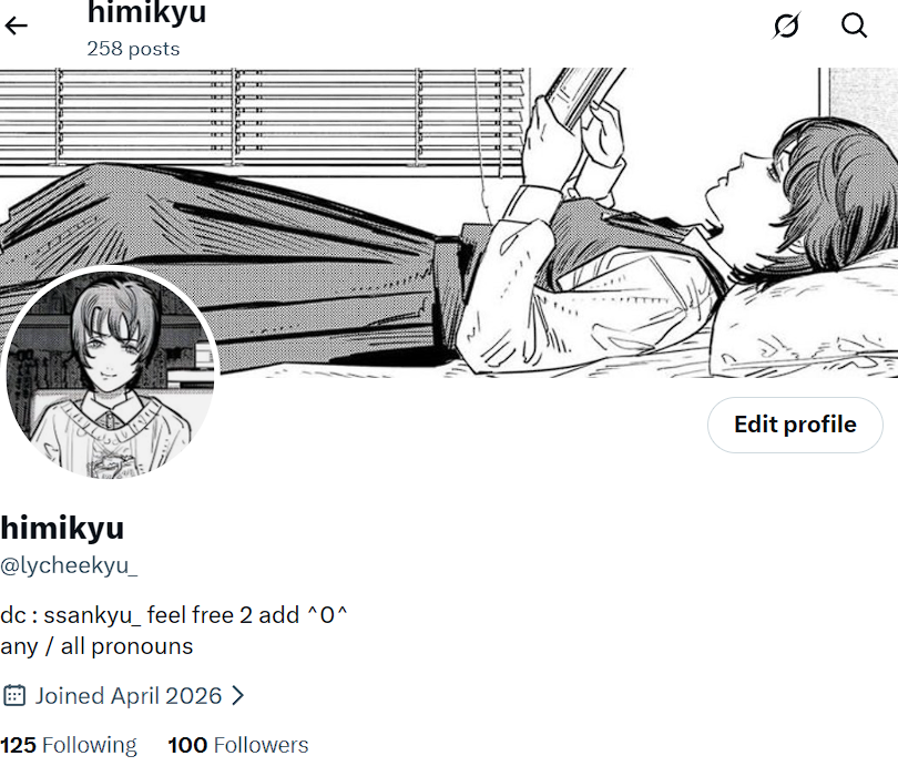 lycheekyu_'s tweet photo. WE HIT 100 OOMFS! THANK YOU GUYS https://t.co/r5Mc7ZgQRE