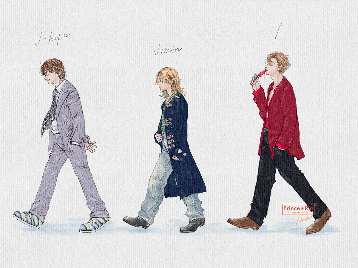 PrinceRio9090's tweet photo. FASHION SHOW🇫🇷

#btsfanart https://t.co/cOTGlE1xAH