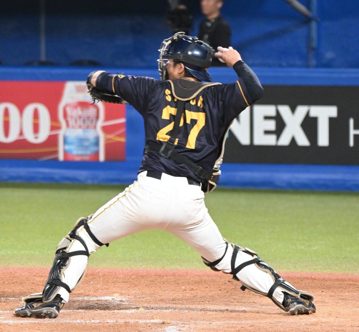 bluamabase's tweet photo. 正捕手としてマスクを被る佐藤(北海→富士大)
外野で出場し、予選５本塁打の西浦(八尾→筑波大)
代打で都市対抗をきめる決勝打の大井(鶴岡東→東北福祉大)

鷺宮製作所は捕手登録が３人が活躍しすぎで
ブルペン捕手不足なので

都市対抗本戦では戦力よりも頭数として
捕手を補強すべきだと思う https://t.co/xQGlx9ceBt