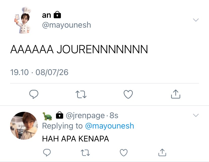 vousbeiry's tweet photo. keonhyeon onetweet
© vousbeiry

3️⃣hesaanesh crumbs; anesh ngodein hesa😦 https://t.co/gaSqdPDPTG