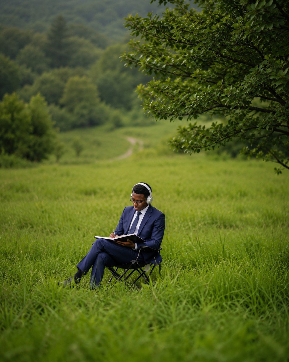 Deep Work in Nature Editorial Photo