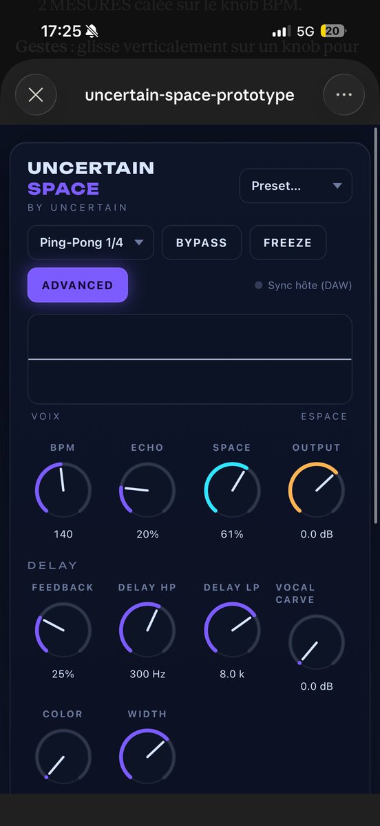 Uncertain034's tweet photo. Dev vst guetter la reverb delay de l’enfer que je vous cook ca va être révolutionnaire https://t.co/9MFxsmKtDS