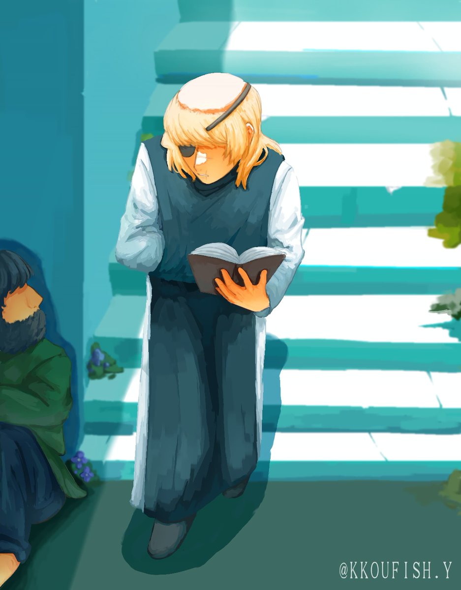 kkoufish_y's tweet photo. "Passing the knowledge"
.
.
.
#orbonthemovementoftheearth #badeni #fanart #illustration https://t.co/UL8hKBJbbF