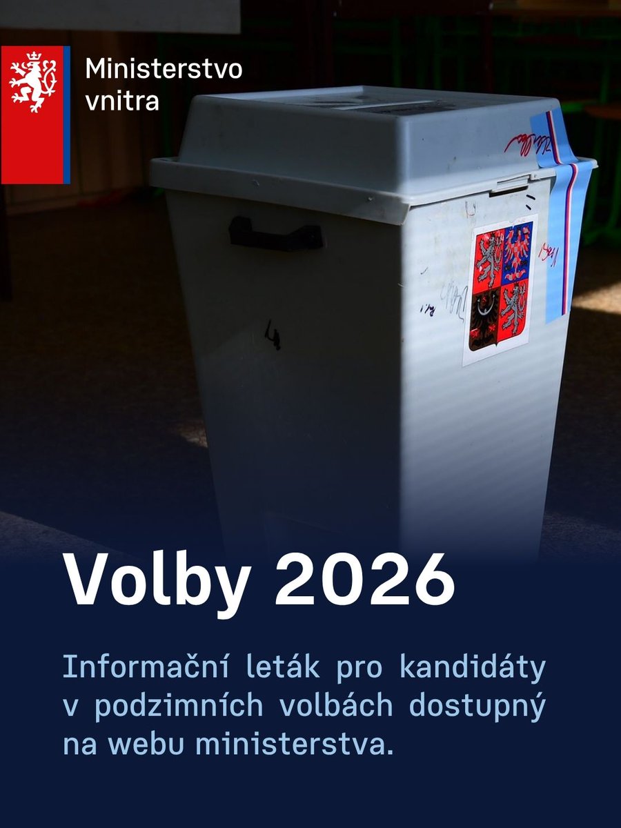 Ministerstvo vnitra tweet media