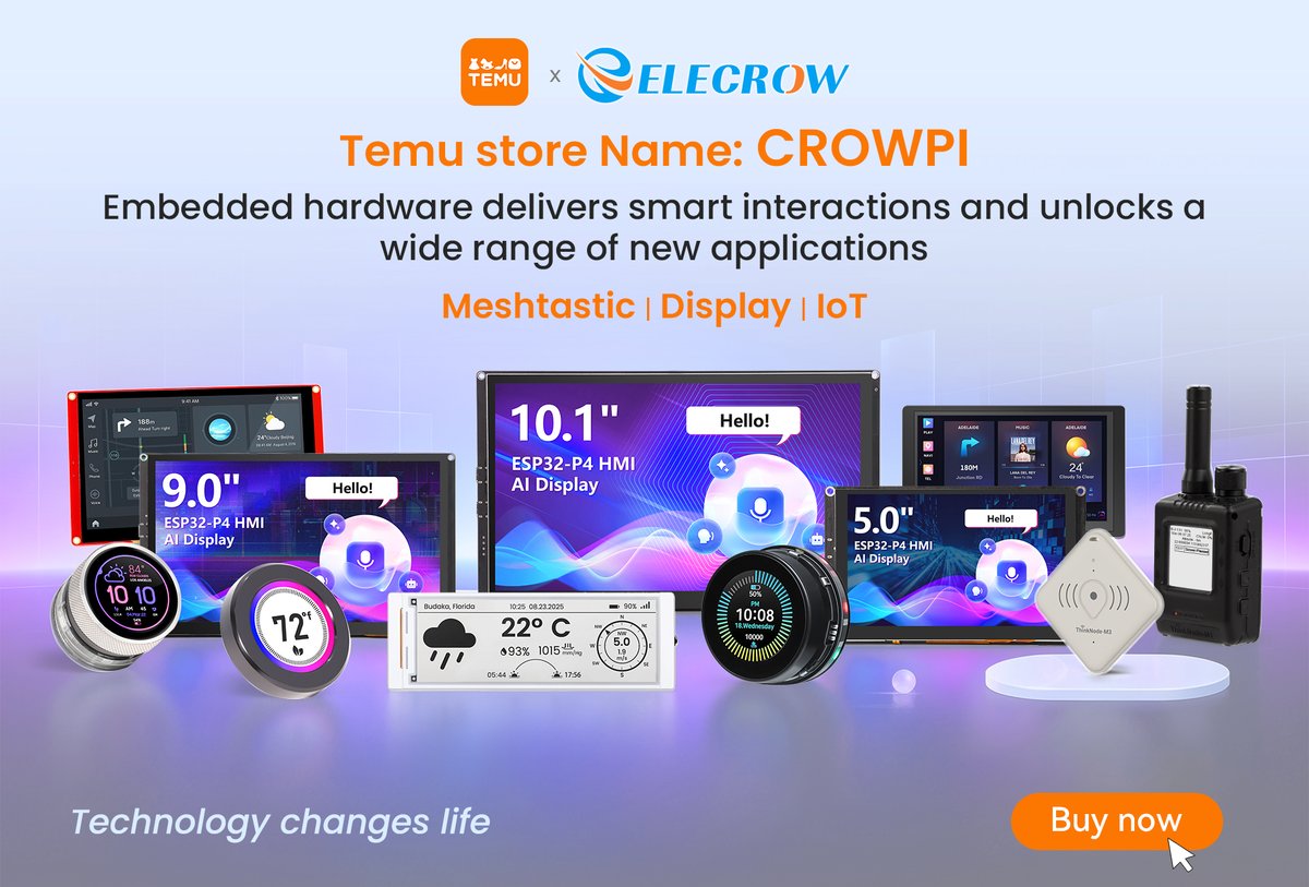 Elecrow tweet media