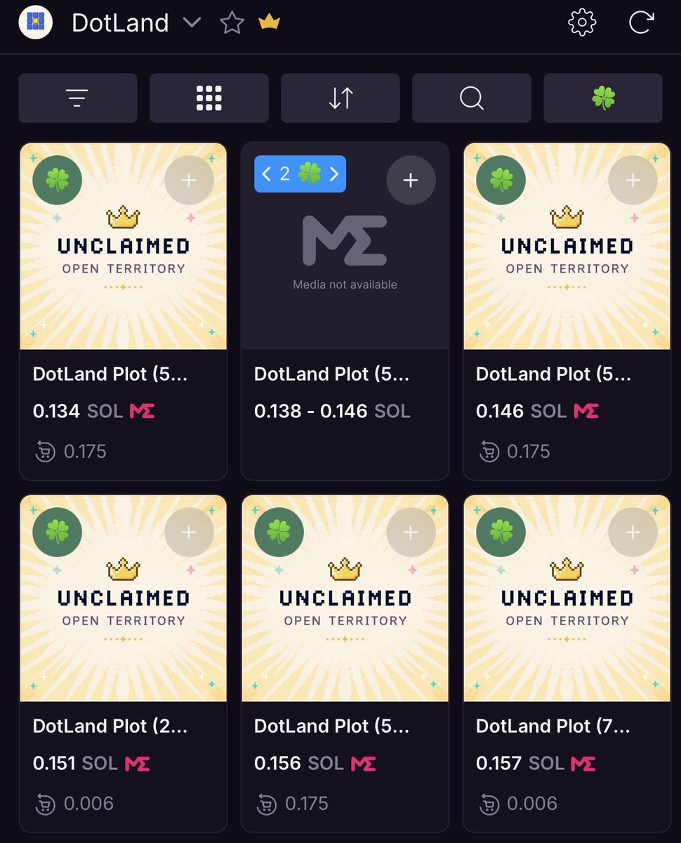 SrPeters's tweet photo. DotLand is SOLD out.

So now, if you want to grab a dot and be part of the Internet history, you must grab it from secondary market.

Grab one here:

https://t.co/YBgEjr89Oy https://t.co/tDe3oNmuF2
