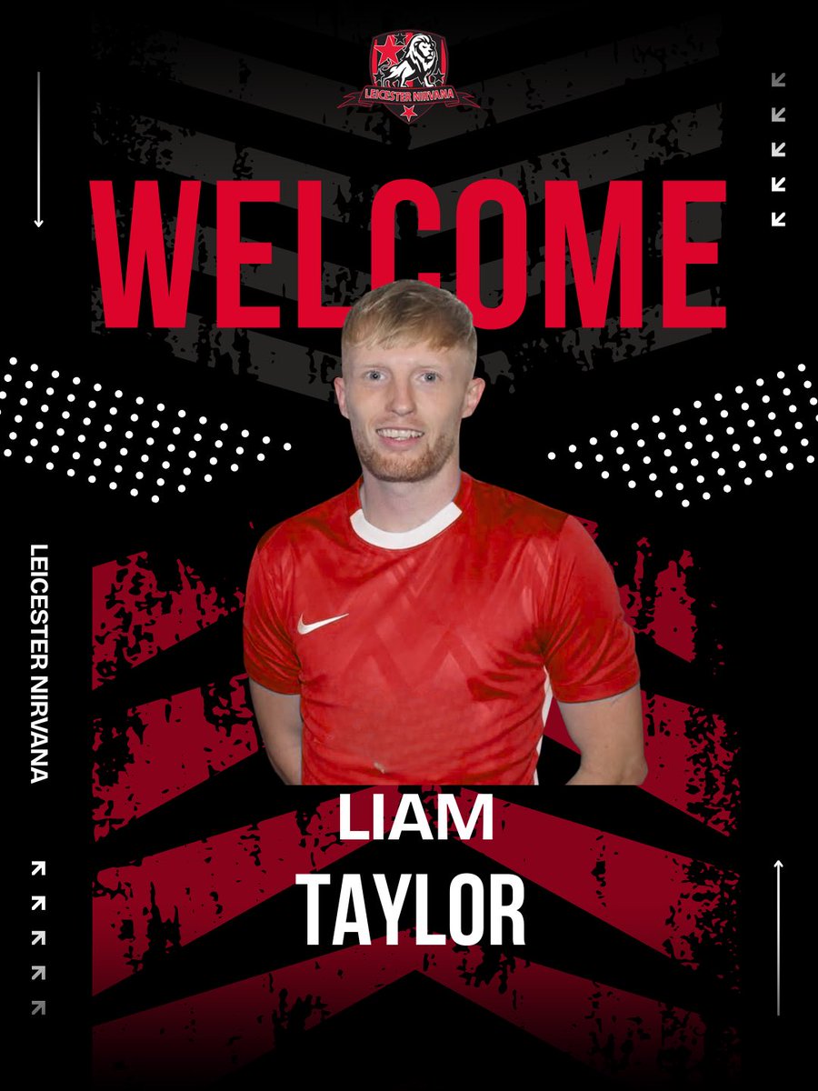 LeicNirvana's tweet photo. 𝗪𝗘𝗟𝗖𝗢𝗠𝗘 𝗧𝗢 𝗡𝗜𝗥𝗩𝗔𝗡𝗔. ❤️🖤

Liam Taylor joins Leicester Nirvana FC. ✍️

We’re delighted to have you on board. Welcome to the club!

#LeicesterNirvana #NewSigning https://t.co/rXIGn3VFOK