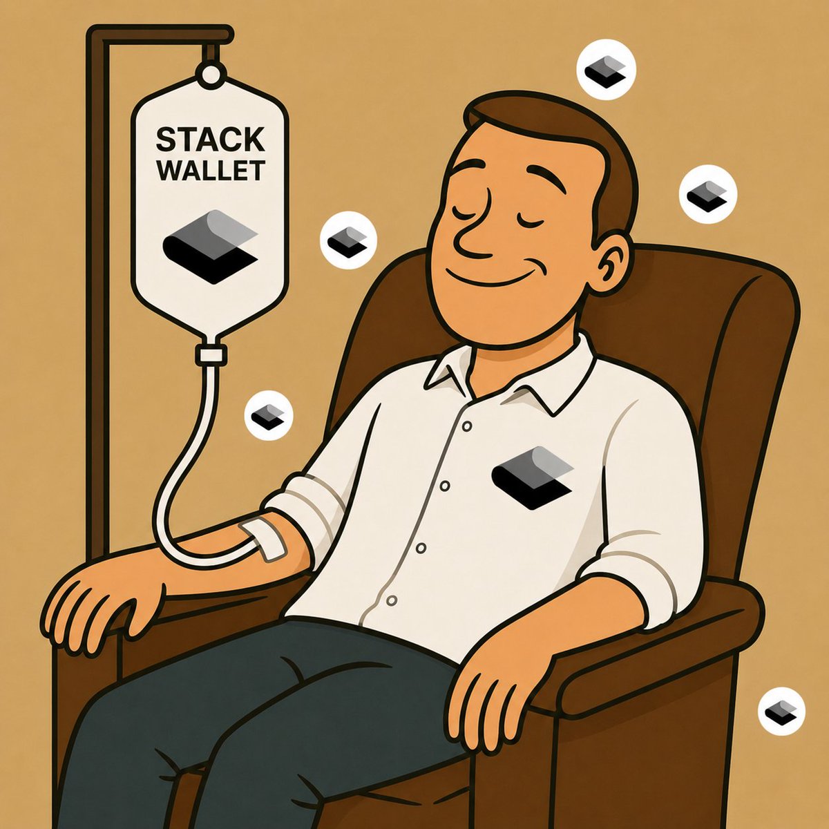 Le_Pardonneur's tweet photo. 💉 Some people need coffee to start their day... For me, it's a daily dose of @stack_wallet 😌

Once you get hooked, it's hard to go back.
Who else is addicted to Stack Wallet? 👇
Available on the Play Store &amp; Apple Store https://t.co/LaFwPkPRX2